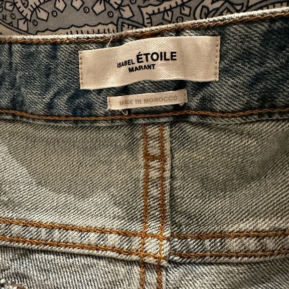 ISABEL MARANT ETOILE Neaj Jeans sz 40 - Picture 7 of 8